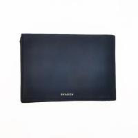 ราคา Skagen Mens Navy Blue Slim Bifold Leather Wallet (17797591456)