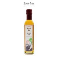 ราคา น้ำมันงาดำสกัดเย็น Sesame Oil Cold Pressed Lemon Farm จากงาดำธรรมชาติ 100% 250 ml (10586345315)