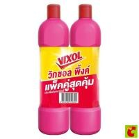 ราคา วิกซอล พิ้งค์ น้ำยาล้างห้องน้ำ กลิ่นพิ้งค์พาราไดซ์ 900 มล. แพ็ค 2 (54950555075)