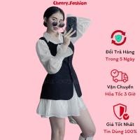 ราคา ชุดกระโปรงสีขาวพร้อม Pretty Gile to Embellish Your Figure Hottrend Cheery.Fashion 1225 (43908836780)