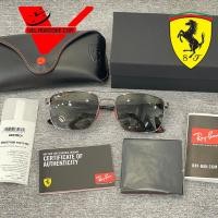 ราคา แว่นตากันแดด ยี่ห้อ RayBan FERRARI COLLECTION รุ่น RB3715M F001/7158 (Gunmetal) RB3715M F0208758 (ดำ) ขนาด 58 (26257003054)