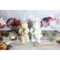 ราคา เซรามิก ขวดใส่เกลือพริกไทย ตุ๊กตาหมีเล่นดนตรี สินค้ามือสองจากญี่ปุ่น (14526623306)