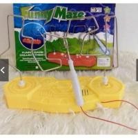 ราคา FUNNY MAZE เกมขดลวดเขาวงกตไฟฟ้า ฝึกสมาธิ การควบคุมกล้ามเนื้อมือ ข้อมือ และสายตา (1569046188)