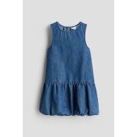 ราคา H&M(เอชแอนด์เอ็ม) เดรสยีนส์ทรงบับเบิลเฮม เด็กผู้หญิง 1300687_1 (44067045475)