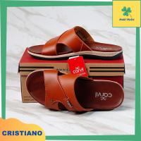 ราคา CARVIL CRISTIANO DARK BROWN / STONE รองเท้าแตะหนังผู้ชาย - รองเท้าแตะหนังลําลอง รองเท้าแตะผู้ชาย (4785952138)