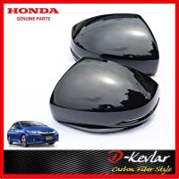 ราคา ฝาครอบกระจกมองข้าง CITY JAZZ สีดำPiano Black ปี​ 14 - 19 (มีรูไฟเลี้ยว) ครอบกระจก ครอบกระจกแท้ ครอบกระจกฮอนด้า (4336650342)