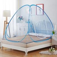 ราคา มุ้งสปริง มุ้งกันยุง มุ้งเต้นท์สปริง มุ้งพับแบบสปริง ขนาด 6ฟุต 180*200*150 สีฟ้า กางและพับเก็บง่าย น้ำหนักเบา สะดวกต่อกา (15493033531)