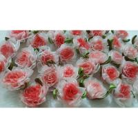 ราคา ดอกไม้แก้ว ดอกไม้ประดิษฐ์ วัสดุตกแต่งเสื้อผ้า 10ชิ้น (3851358187)