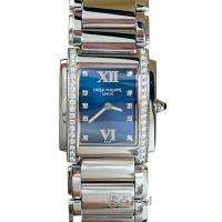 ราคา ราคาเดียว Patek Philippe Ladies Quartz Watch TWENTY-4 Original Diamond 4910 Swiss Watch (29726841782)