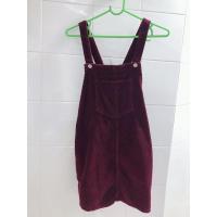 ราคา เอี๊ยมสีแดงกำมะหยี่ Topshop (6257724049)