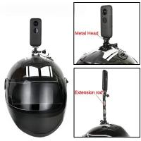 ราคา อะแดปเตอร์ยึดหมวกกันน็อคสำหรับจักรยานและมอเตอร์ไซค์ อุปกรณ์เสริมกล้องแอคชั่นสำหรับ Insta360 X3 X2 Insta360 One X2 (25742537232)