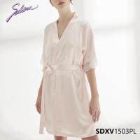 ราคา Sabina - SDXV1503 ชุดคลุมผ้าซาติน ผ้าไม่หนา ลื่นๆเย็นๆ มีเชือกผูกเอว ใส่สบายมากๆ (25800387874)
