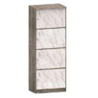 ราคา ตู้ล็อคเกอร์ 4 ชั้น ล้อคได้ รุ่น WM308A (21080954621)