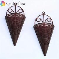 ราคา ประกายไฟตอนเช้า เลียนแบบหวายแขวนตะกร้าดอกไม้, จําลองสามเหลี่ยมประดิษฐ์แขวนผนังกระถางดอกไม้,สร้างสรรค์แขวนผนังพลาสติกแจกันดอกไม้หม้อ สวน (27930853006)