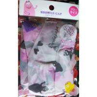ราคา Shower cap Barbapapa หมวกคลุมผม หมวกอาบน้ำ ของแท้จากญี่ปุ่น ยางยืดฟรีไซส์ (24817274547)