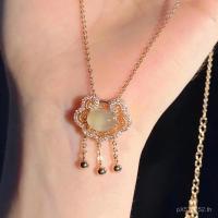 ราคา สร้อยคอและจี้เงิน 925 แบบ Ruyi ดีไซน์หรูหราสไตล์จีน จาก Seiko พร้อมคริโซทายส์ เพอร์เฟคต์เป็นของขวัญวันเกิด (41375202834)