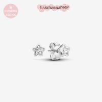 ราคา (ของแท้100%) แถมกล่อง Pandora silver earrings ต่างหูดาว (27513450496)