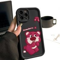 ราคา กรณีโทรศัพท์ อะนิเมะ ป้องกันการชนกัน ขั้นสูง หมีสตรอเบอร์รี่ iPhone 7 8 Plus 15PRO XR XS X 11 13 12 14 Pro Max (24233926117)