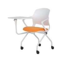 ราคา Modernform เก้าอี้อเนกประสงค์ รุ่น EKR พับได้ พนักพิงพลาสติกสีขาว มีแผ่นรองเขียน (29177708598)