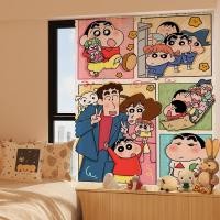 ราคา ✬การ์ตูนน่ารัก เครยอนชินจัง ผ้าแขวนผนัง ผ้าตกแต่งห้อง สไตล์เรโทร เหมาะสำหรับห้องเด็ก (25573553434)
