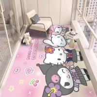 ราคา Sanrio พิมพ์กันลื่นสตรอเบอร์รี่หมี Kitty Kuromi Home พรม (41423788253)