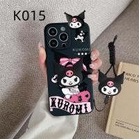 ราคา Kuromi ปลอก iPhone 8 Plus 8 7 Plus 7 6s Plus 6s 6 Plus 6 เคสโทรศัพท์การ์ตูน Melody เชือกเส้นเล็กซิลิโคนกันกระแทกฝาครอบโทรศัพท์ (25990071191)