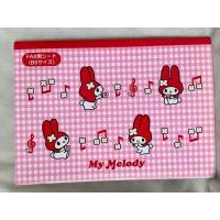 ราคา มือสอง (มีคราบเหลืองขอบ) สมุดMy Melody Sanrio Vintage ขนาด B5 ปี 1997 ด้านในสีขาวดำ (41855531751)