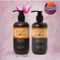 ราคา Argan Deluxe Argan Oil Nourishing Shampoo/Conditioner 300 ml แชมพู และครีมนวดผม สำหรับผมแห้งเสีย (16000162483)