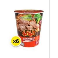 ราคา มาม่า คัพ บะหมี่กึ่งสำเร็จรูป ชนิดถ้วย รสต้มแซ่บ 60 ก.×6 มาม่า (22987032030)