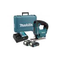 ราคา JV101DWYE จิ๊กซอ MAKITA 12V ครบชุดพร้อมแบต 2 ก้อน และแท่นชาท (7701652008)
