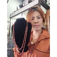 ราคา สร้อยคอหยกพม่าแดงแท้ (4552712710)