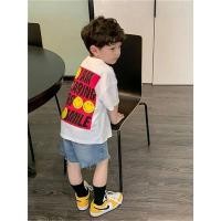 ราคา (จัดส่งตลอด 24 ชั่วโมง)เสื้อเด็ก เสื้อยืดแขนสั้น ผ้าฝ้ายแท้ เสื้อ คอกลม เสื้อผ้าเด็ก เสื้อแฟชั่นแขนส (26938596804)