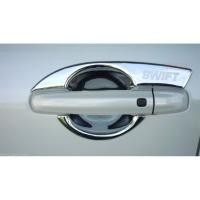 ราคา (1ชุด) ถาดรองมือเปิดประตู ซูซูกิ สวิฟท์ ปี 2005 2012 2014 2015 2016 ถ้วย/ เบ้ารองมือเปิดประตู ชุบโครเมี่ยม Suzuki Swift (8261006099)