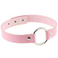 ราคา Chokerโชคเกอร์หนัง ห่วงกลม (776780627)