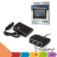 ราคา จัดส่งด่วน Olesson INCAR No.1506 ตัวขยายช่องชาร์จภายในรถยนต์ USB & Three Sockets Car charger (42723022666)