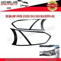 ราคา ฝาครอบไฟหน้า AVANZA FENIA 2015-2018 BLACKTIVO JSL ฝาครอบโคมไฟด้านหน้า AVANZA XENIA (42705781881)