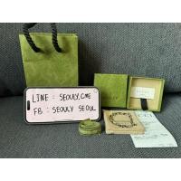 ราคา GUCCI INTERLOCKING SILVER BRACELET ใบเสร็จ iconsiam 10/2023 (24821417185)