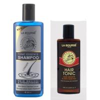 ราคา La bourse Shampoo+Hair Tonic ลาบูสส์ แชมพู 300มล.คู่กับ แฮร์โทนิค ผมร่วง 100มล. (4651069377)