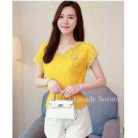 ราคา เสื้อลูกไม้สีเหลือง (2020054543)