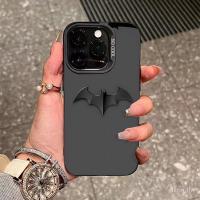 ราคา High-Endค้างคาวMinimalistแฟชั่นเคสโทรศัพท์ใหม่เหมาะสําหรับiPhone 14promax 15promax 14 15 16 pro max xs xr 13 12 11 Promaxกันกระแทกป้องกันกรณีTWZ (26840410089)