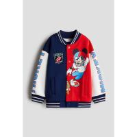 ราคา H&M(เอชแอนด์เอ็ม) แจ็กเก็ตเบสบอลพิมพ์ลายทรงโอเวอร์ไซส์ เด็กผู้ชาย 1169118_1 (24540490457)