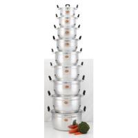 ราคา หม้อชุด 9ใบ ตราจรเข้ 16 18 20...32 cm (756292842)