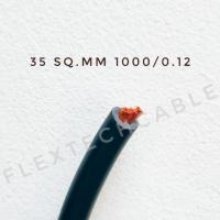 ราคา สายเชื่อมทองแดงแท้ ขนาด 35 sq.mm 1000/0.12 - สีดำ (Welding Cable) (27970119893)