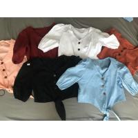 ราคา เสื้อเอวลอยผูกเอว แขนพอง (4310164792)