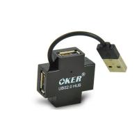 ราคา OKER Hub 4 Port Usb 2.0 H-409 (Black) (4717216133)
