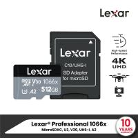 ราคา Lexar Professional 1066x 512GB (LMS1066512G) microSD Card SILVER Series ไมโครเอสดีการ์ด ใช้กับ Action came (17325218548)