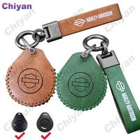 ราคา ผิวนกกระจอกเทศอัตโนมัติ Scootor รถจักรยานยนต์ของแท้ Retro หนัง Key Case ฝาครอบพวงกุญแจสําหรับ Harley Davidson Softail Sportster VRSC Touring X48 883 1200 Street Glide (40020329544)