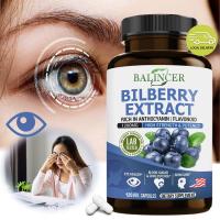 ราคา Balincer Bilberry อาหารเสริม เสริม ส่งเสริมสุขภาพดวงตา และ ซัพพอร์ตสายตา เพื่อสุขภาพ - ไม่ใช่จีเอ็มโอ, 120 แคปซูล (24564941037)