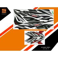 ราคา สติ๊กเกอร์ ฮอนด้า โซนิค แต่ง sonic 125 ปี 2007 รุ่น 11-12 สีดํา เทา (เคลือบเงาแท้) (1968761643)