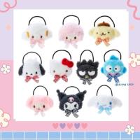 ราคา [พร้อมส่ง] ยางมัดผม sanrio หัวตุ๊กตานุ่มนิ่ม (26104147294)